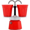 Гейзерная кофеварка Bialetti Mini Express Strawberry