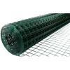 Строительная сетка Сетка сварная в ПВХ ОЦ 100x50 2.0мм (1.2x25 м)