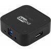 USB-хаб PC Pet BW-C3012A Aluminium black