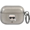 Чехол CG Mobile Karl Lagerfeld для AirPods Pro KLAPUKHGK (черный)