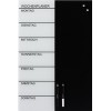 Стеклянная доска Naga Magnetic Glass Weekplanner 40x60 German [12004]