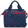 Женская сумка Reisenthel Allrounder Cross MQ3075 mixed dots red (синий/красный)