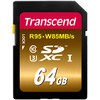 Карта памяти Transcend SDXC UHS-I U3 Class 10 64GB (TS64GSDU3X)