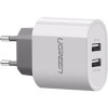 Сетевое зарядное Ugreen CD104 20384 (белый)